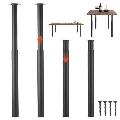 Reguleeritavad lauajalad, 544 kg, 1100 mm