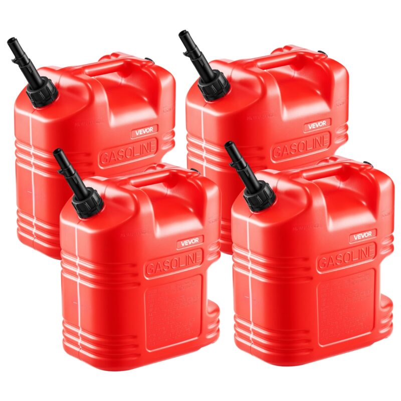 VEVOR Kütusepaak, 19 L, punane, 6,4 kg