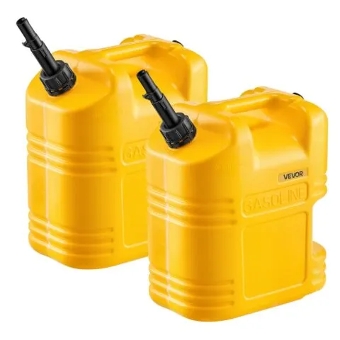 VEVOR Kütusepaak, 19 L, kollane, 3,2 kg