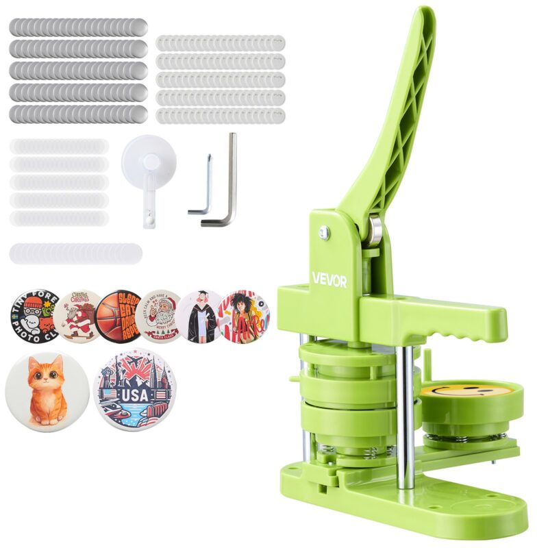 Button Maker Machine, 75 mm, 100 tk