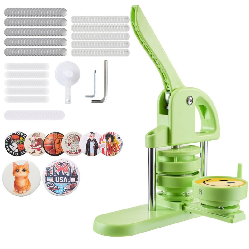 Button Maker Machine, 75 mm, 100 tk