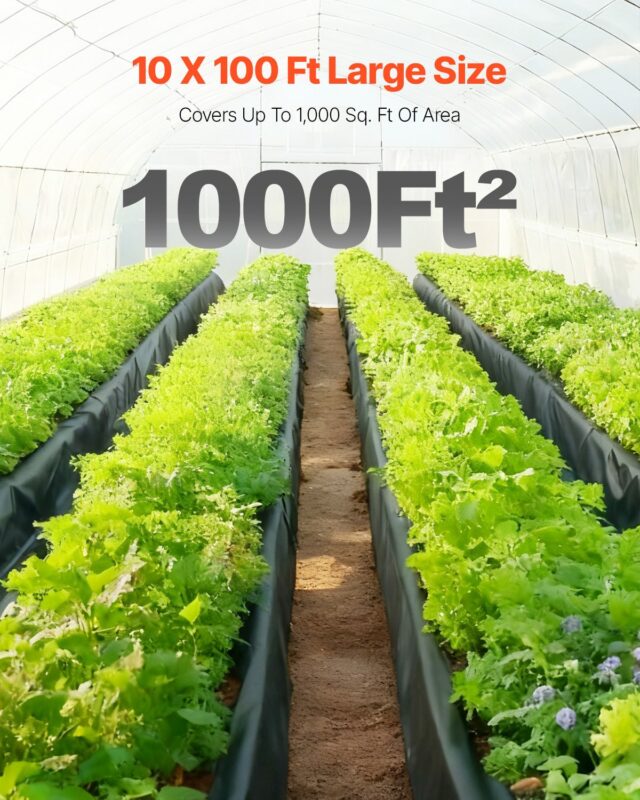 Vastupidav plastleht 10' x 100'