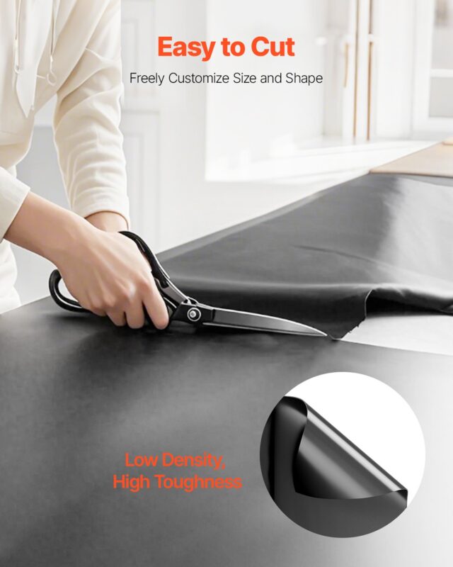 24' x 100' vastupidav plastleht, 6 mm