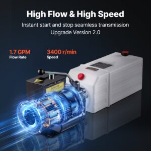 10L hüdropump, 10 L, 2,2 kW — pilt 5