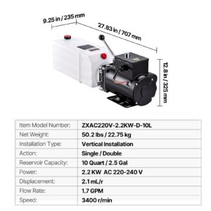 10L hüdropump, 10 L, 2,2 kW — pilt 7