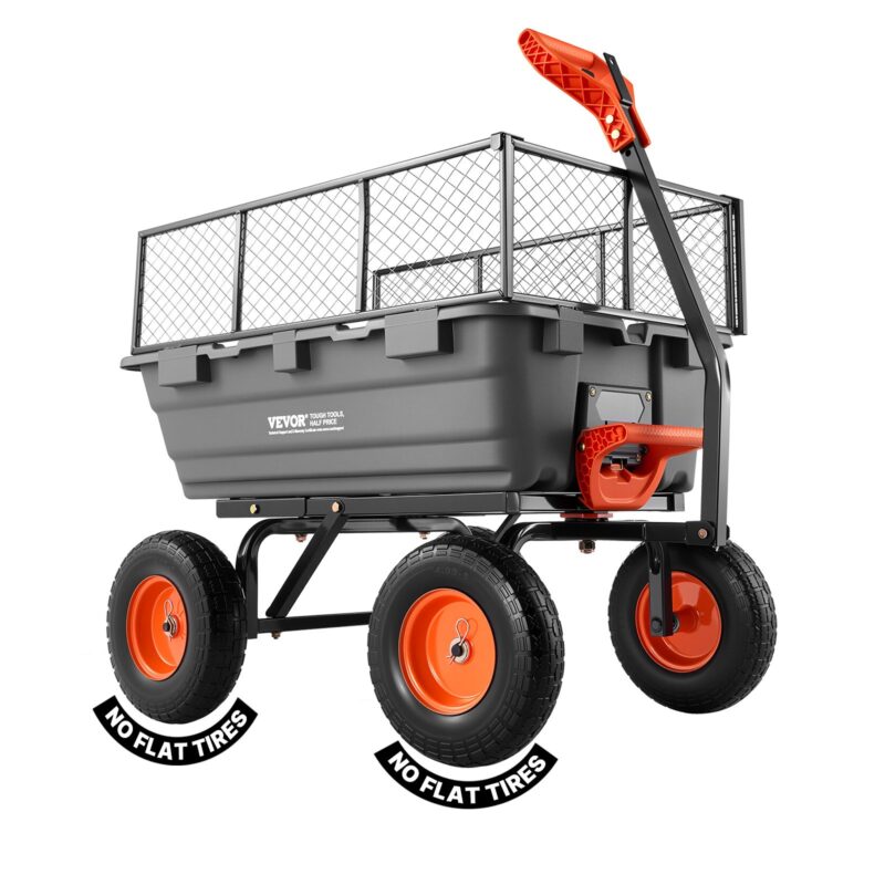 Garden Dump Cart, 544 kg, 5,08 cm