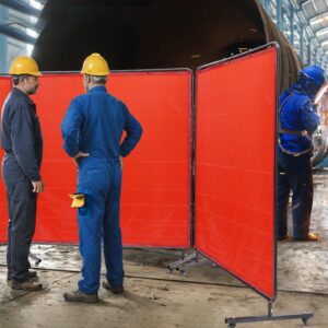 VEVOR Keevituskraan raamiga, 1,8 x 1,8 m, punane, 06 kg — pilt 8