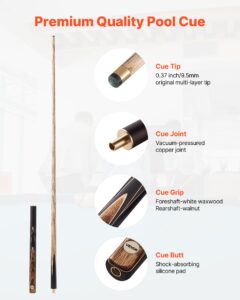 VEVOR Piljardikepp, 1447,8 mm, 538 g, 119 cm — pilt 2