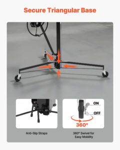 VEVOR 3353mm kipsplaadi tõstuk, 68 kg, 3353 mm, must — pilt 5