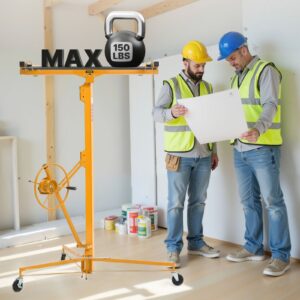 VEVOR 4877 mm kipsplaadi tõstuk, 68 kg, kollane — pilt 8