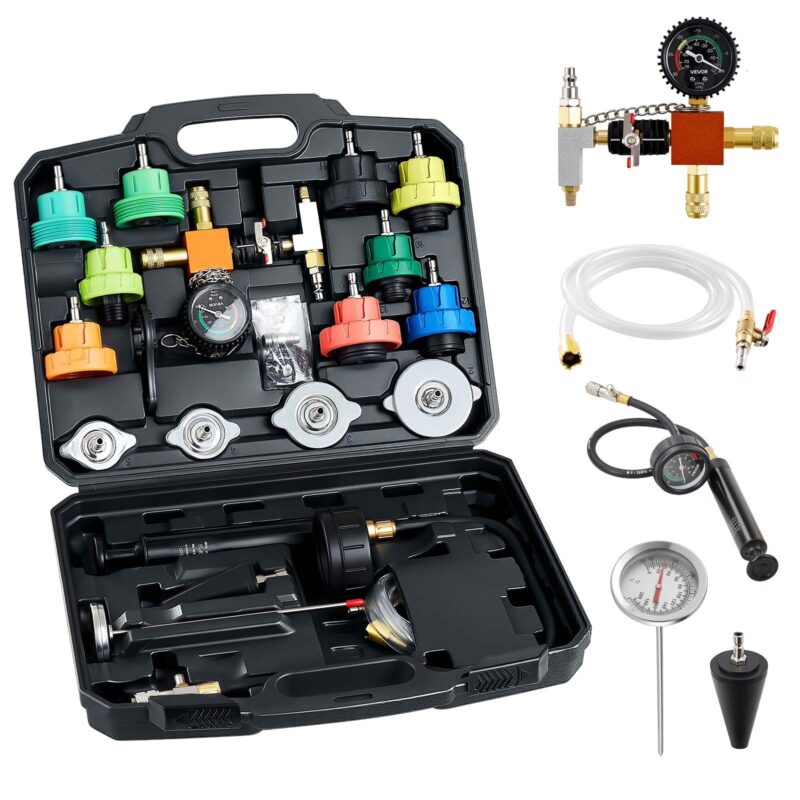 Coolant Pressure Tester Kit, 2,95 kg, 28 tk