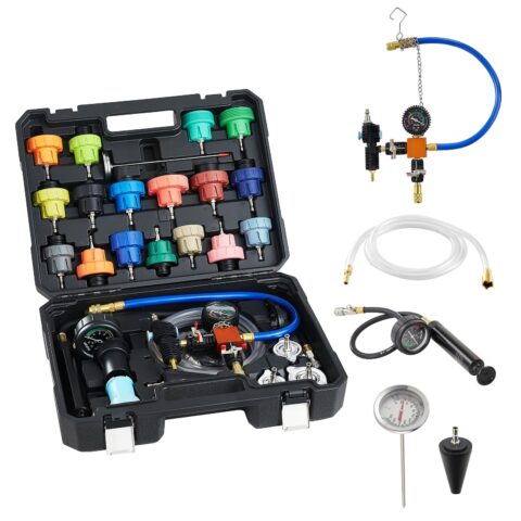 Coolant Pressure Tester Kit, 4,4 kg, 47 tk