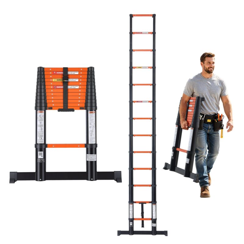 Telescoping Ladder, 150 kg, 380 cm
