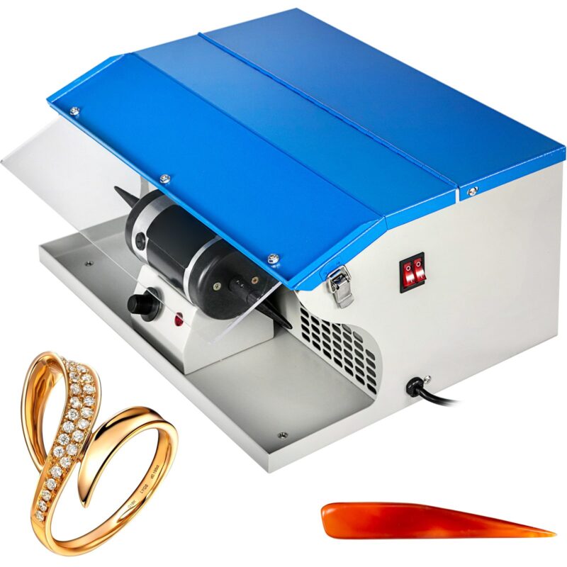 Jewelry Polishing Machine Buffing Machine Benchtop Jewelry Polishing Tool Dust Collector