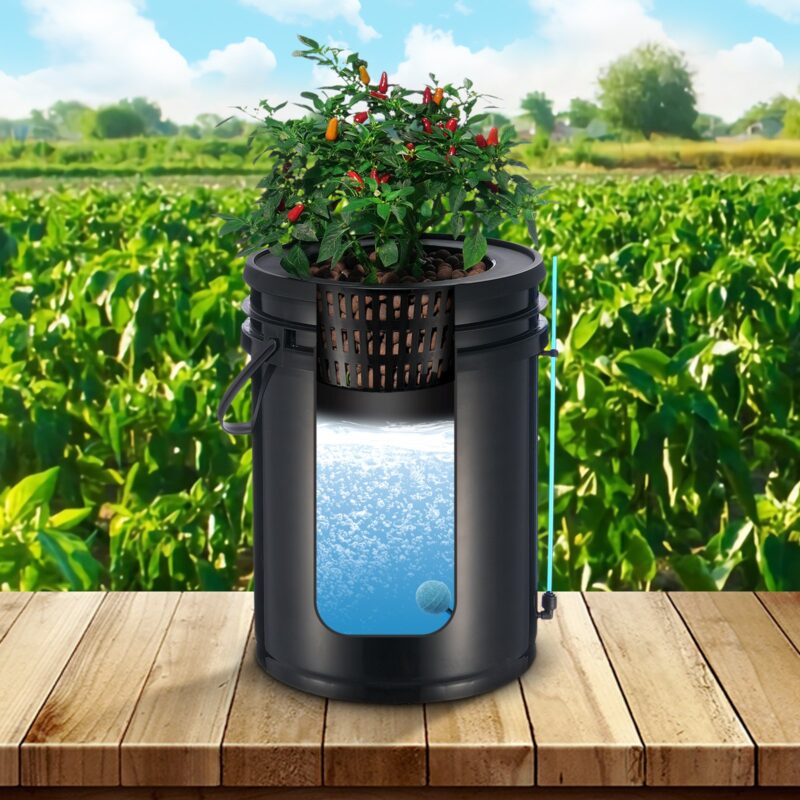 VEVOR DWC hüdropoonika kasvusüsteem, 18,9 L, 20 L