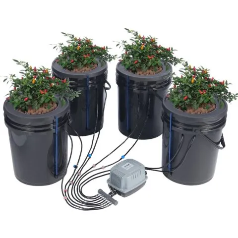 VEVOR DWC hüdropoonika kasvusüsteem, 18,9 L, 20 L