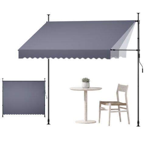Manual Retractable Awning, 300 cm, 180 g