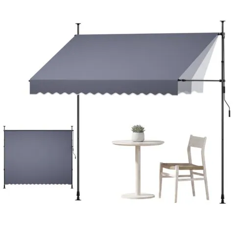 Käsitsi sissetõmmatav varikatus, 300 cm