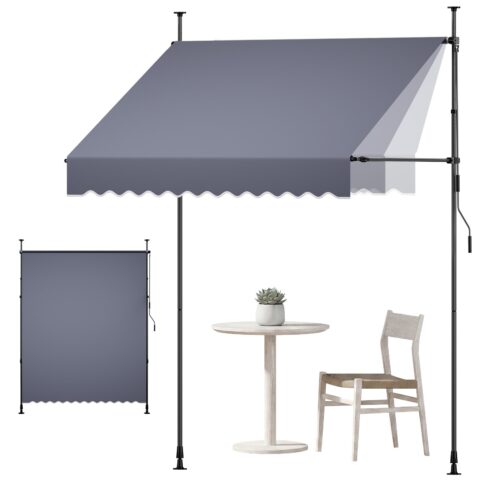 Manual Retractable Awning, 200 cm, 180 g