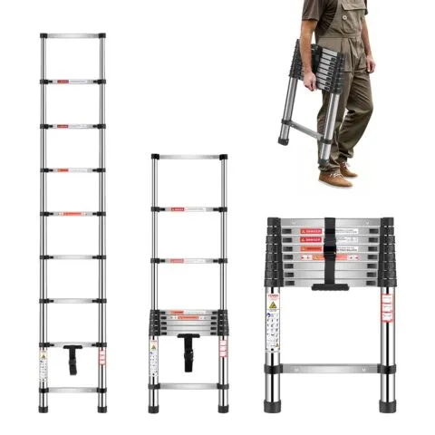 Teleskoopredel, 2540 mm, 150 kg