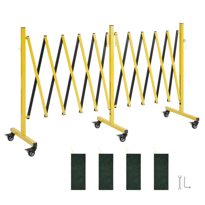 Double Expandable Barricades, 5,46 m, 450 mm