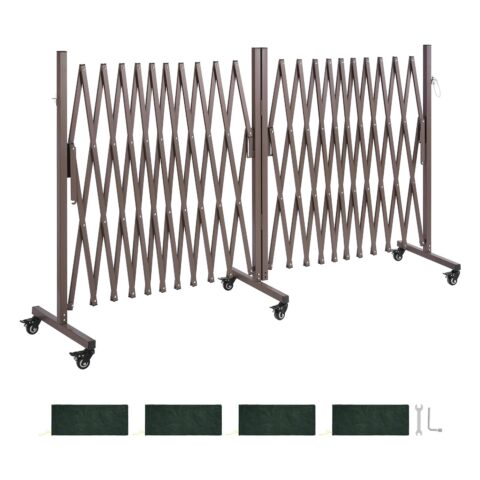 Double Expandable Barricades, 8,18 m, 710 mm