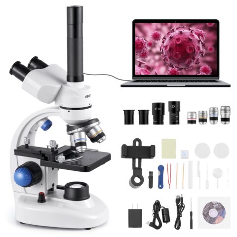 Trinocular Microscope for Adult, 15 mm, 2,22 kg