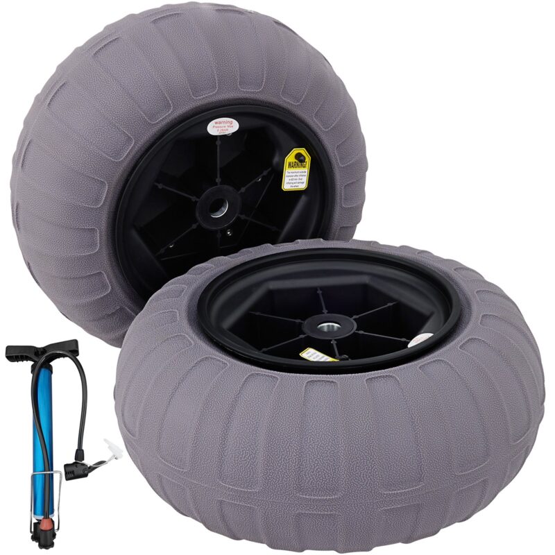 Beach Balloon Wheels, 80 kg, 40,6 cm, 2 tk