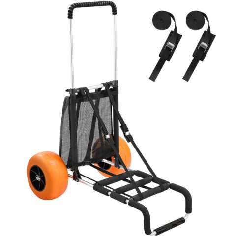 Beach Dolly with Big Wheels for Sand, 75,9 x 39,1 cm, 74,8 kg