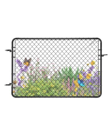 Chain Link Fence Gate, 183 x 117 cm, 1,83 m