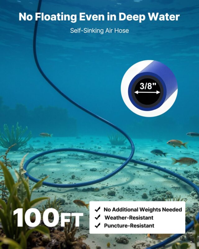 VEVOR Tiigi aeraatorid, 30,5 m, 23 kg