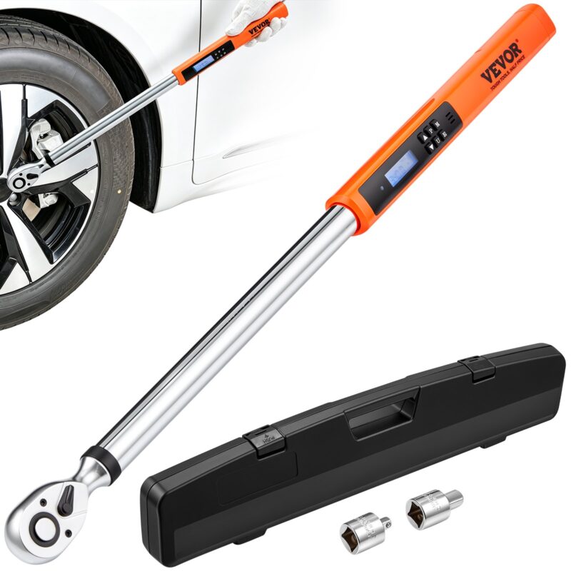 Digital Torque Wrench, 1,3 cm, 76,2 m