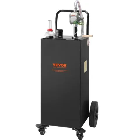 VEVOR Kütusekanister, 132 L, must