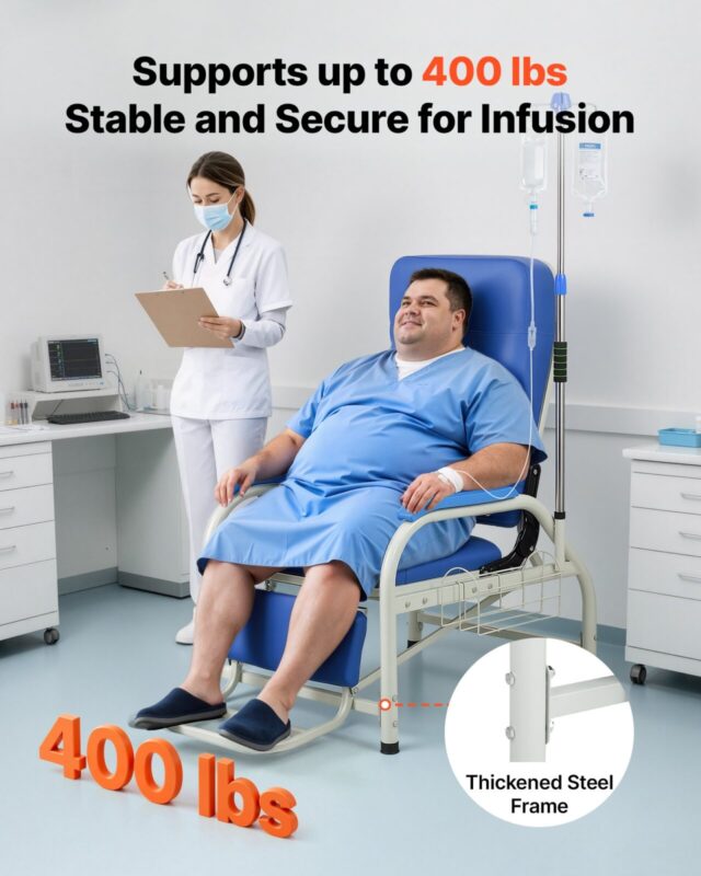 Infusioonitool IV-postiga. 90°-160° lamav flebotoomiatool, 181 kg, 180 kg