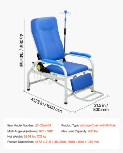 Infusioonitool IV-postiga. 90°-160° lamav flebotoomiatool, 181 kg, 180 kg — pilt 7