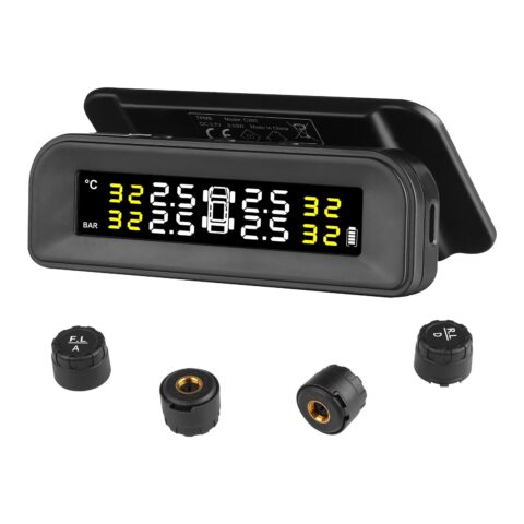 RV Tire Pressure Monitoring System, 6 m, 95 x 50 x 38 mm