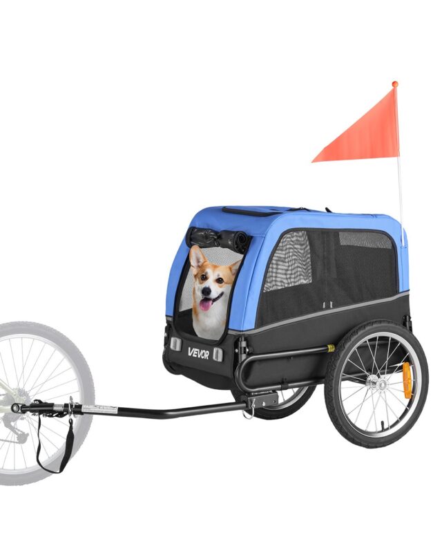 Dog Bike Trailer, 22,7 kg, 30 kg, 71,1 cm