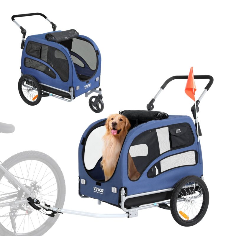 Dog Bike Trailer, 45 kg, 45,4 kg, 5,08 cm