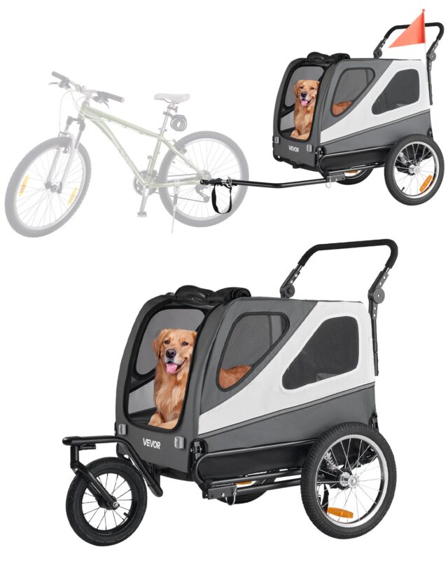 Dog Bike Trailer, 45,4 kg, 45 kg, 5,08 cm