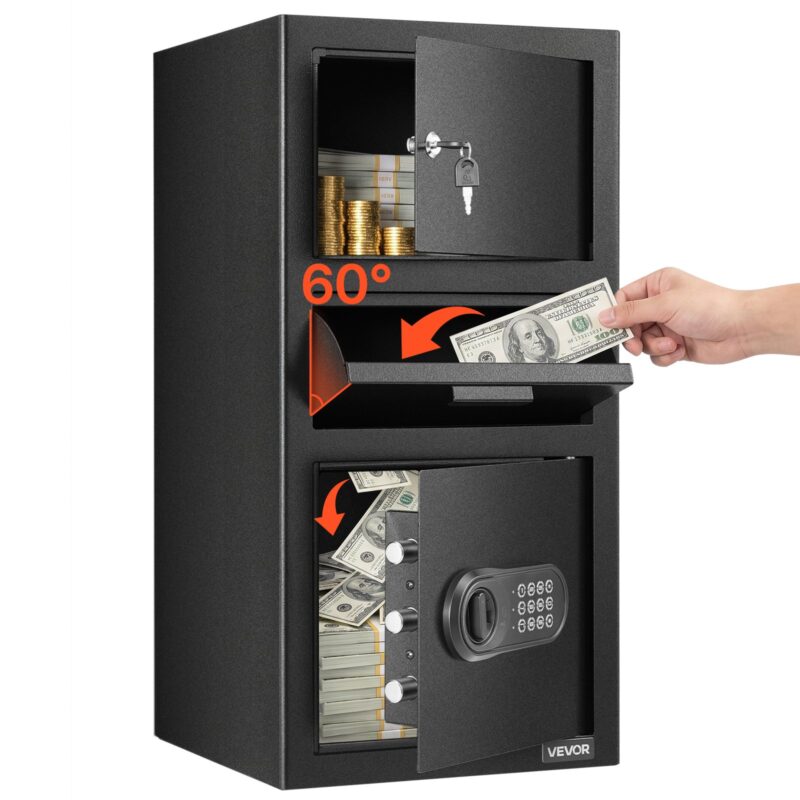 3.6 Cubic Feet Drop Safe, 102 L, 3 tasandit
