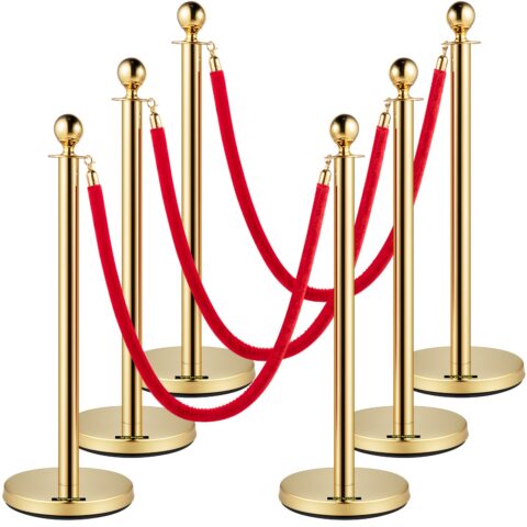 Velvet Ropes and Posts, 1,5 m, 96 cm