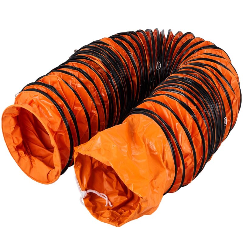 7.62 m Duct Hosing extraction flexible ducting PVC Flexible30.5 cm Portable for Exhaust