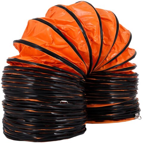 10 M/9.75 m PVC Flexible Duct Hosing for 300 MM/30.5 cm Diameter, 30,5 cm läbimõõt