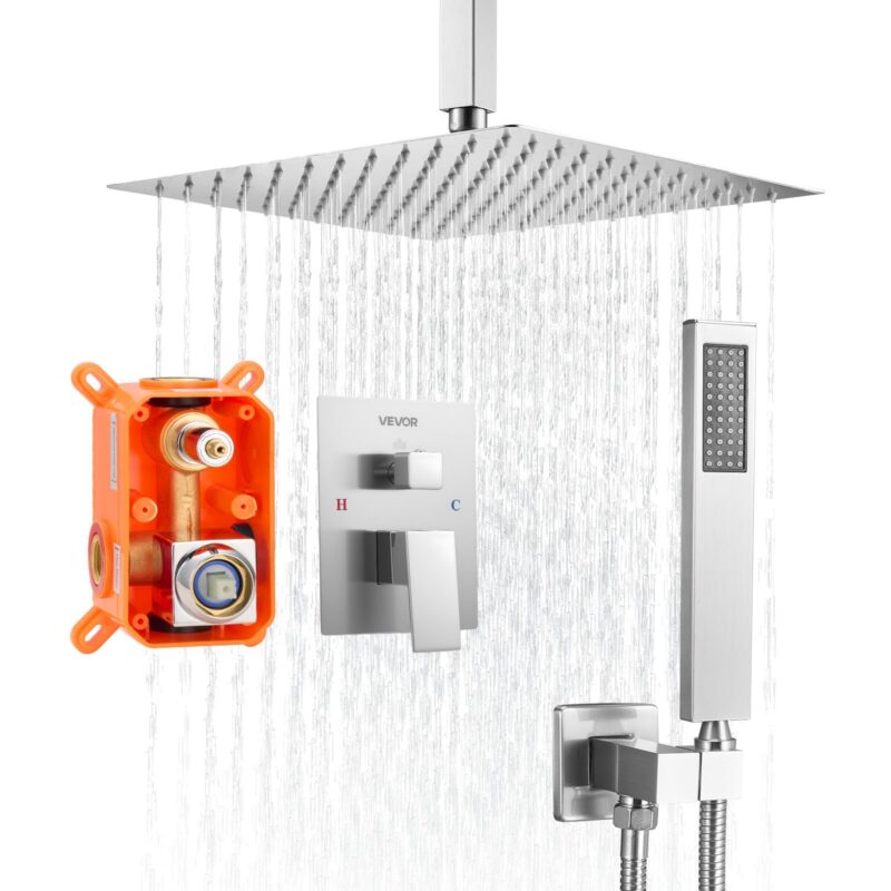 Shower Faucet Set, 30,5 cm, 1,8 m