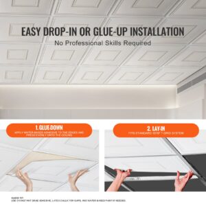 VEVOR Laeplaadid, 61,0 x 61,0 cm, 12 tk, 09 cm — pilt 5