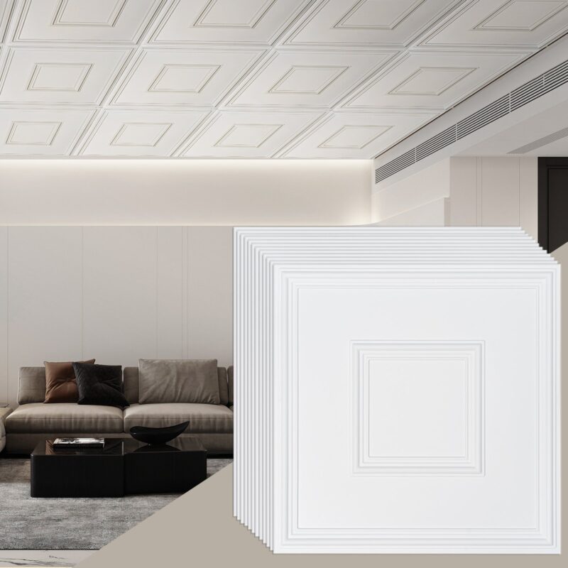 Ceiling Tiles, 61,0 x 61,0 cm, 12 tk