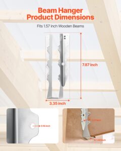 50 tk. Tala riidepuu, 40 x 38 x 199 mm — pilt 2