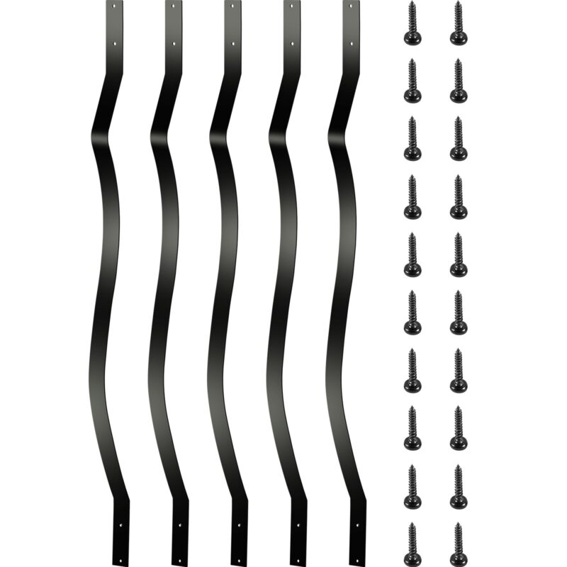 Deck Balusters Metal Deck Spindles 51 Pack 81.9 cm Iron Stair Railing, 51 tk, 81,9 cm