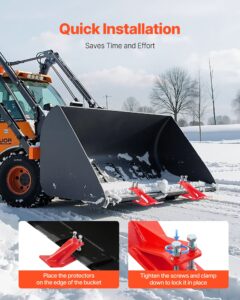 VEVOR Traktori kopakaitse, 2 tk, punane — pilt 5