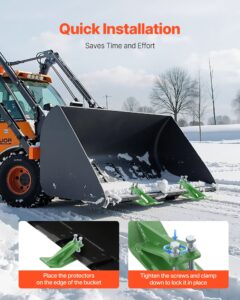 VEVOR Traktori kopakaitse, 2 tk, roheline — pilt 5